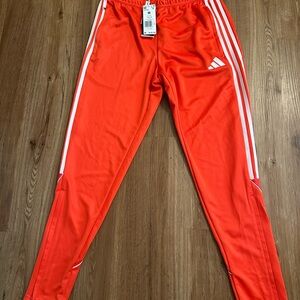 Adidas Mens Bright Orange Joggers